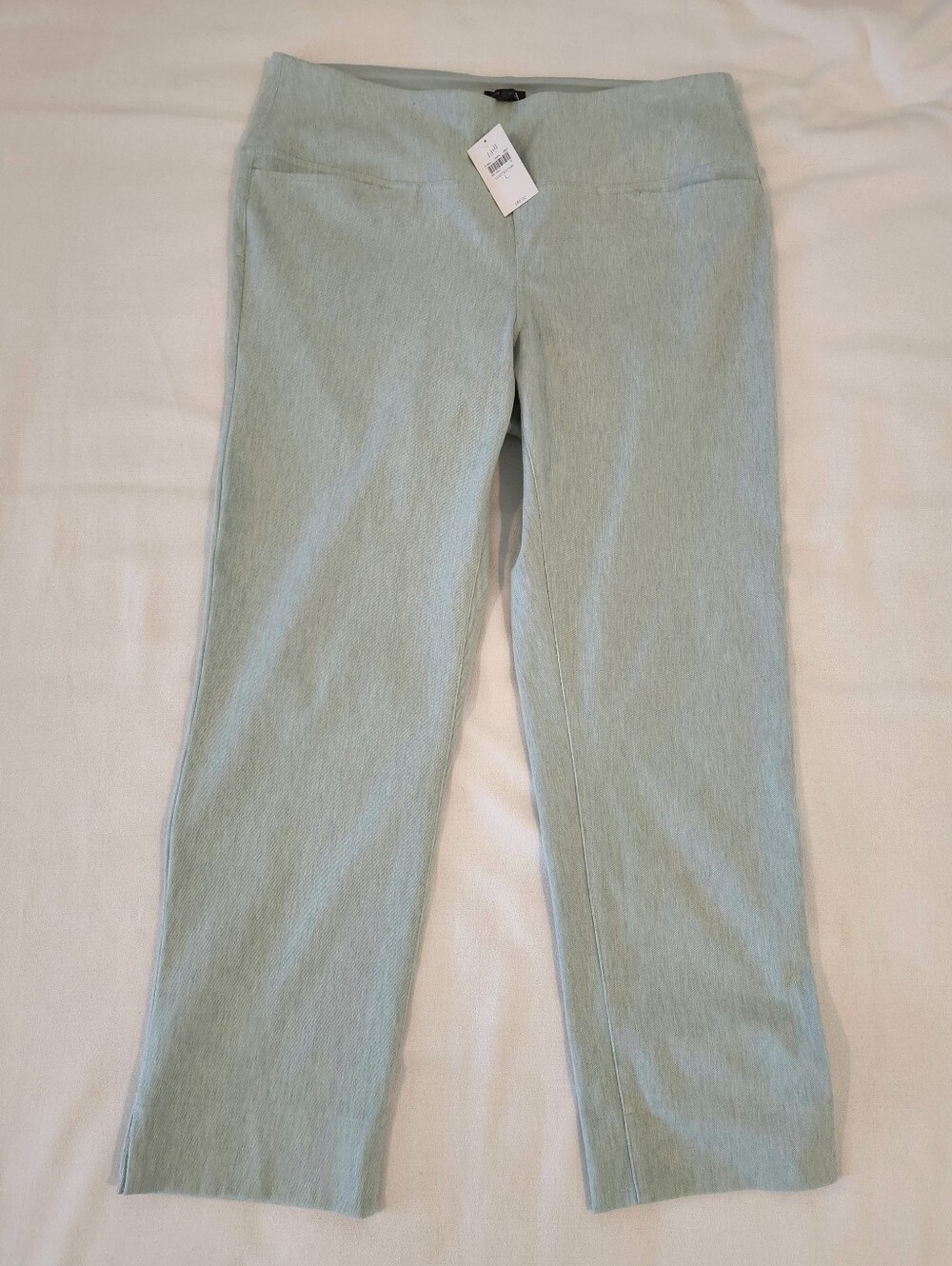 NWT J Jill Wearever Smooth Fit Knit Jeans Size Large In Lucite Heather NEW